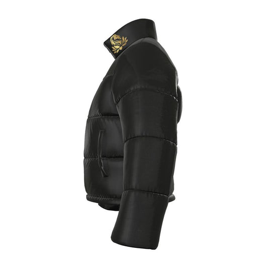 SingularityZ RadiantOrigin Gold | The Guardian Onyx Mens Puffer Jacket