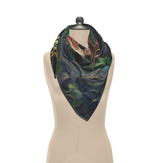 SingularityZ RadiantOrigin RGB | The Radiant Silk Scarf