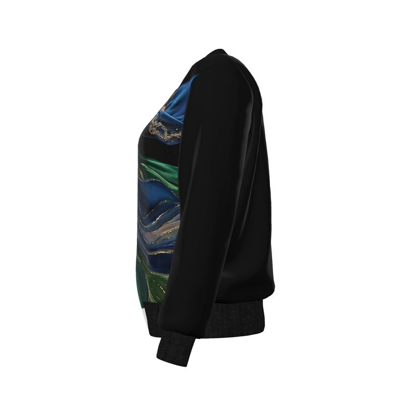 SingularityZ RadiantOrigin RGB | The Awakening of RadiantOrigin Silk Bomber Jacket (Reversible)