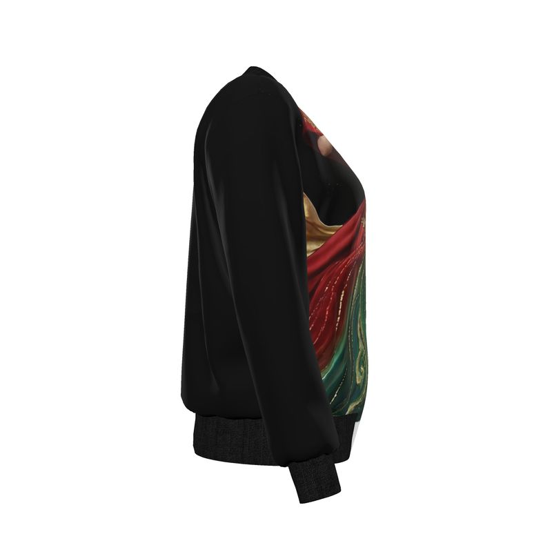 SingularityZ RadiantOrigin RGB | The Awakening of RadiantOrigin Silk Bomber Jacket (Reversible)