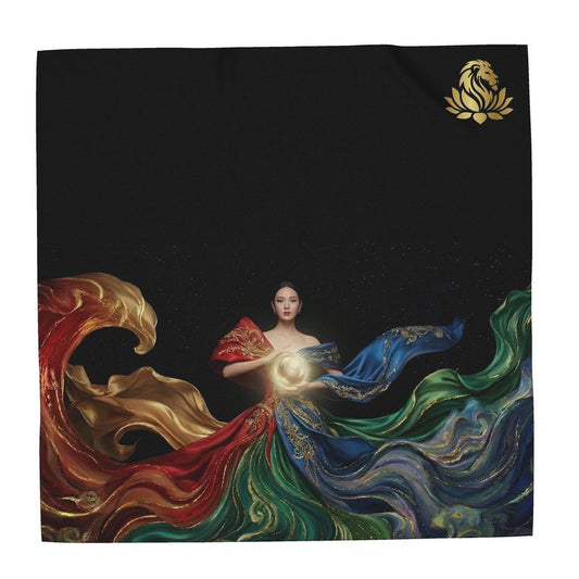 SingularityZ RadiantOrigin RGB | The Radiant Silk Scarf