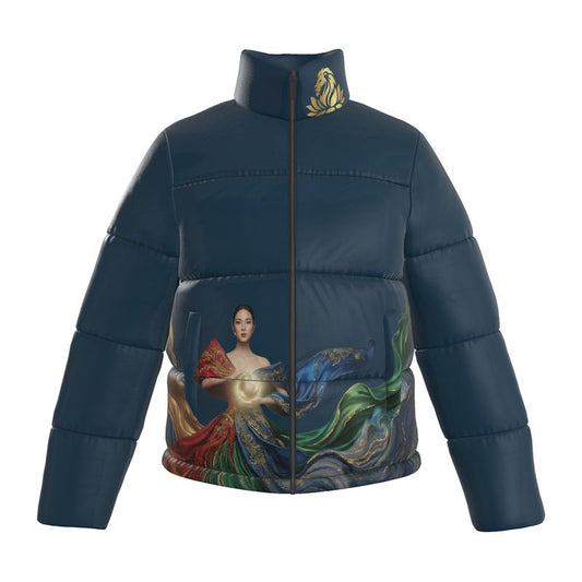 SingularityZ RadiantOrigin RGB | The Guardian Wave Mens Puffer Jacket