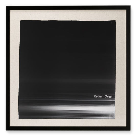 SingularityZ RadiantOrigin White | RadiantOrigin White Framed Silk Print