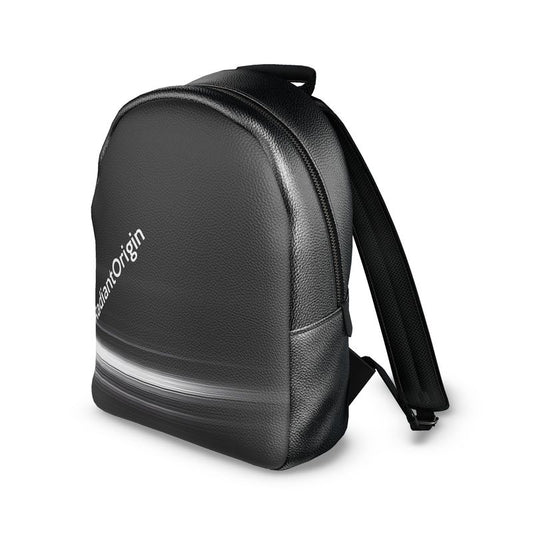 SingularityZ RadiantOrigin White | RadiantOrigin White Leather BackPack