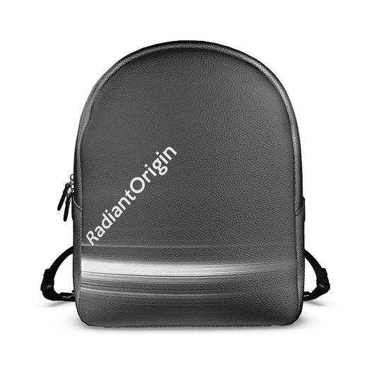 SingularityZ RadiantOrigin White | RadiantOrigin White Leather BackPack