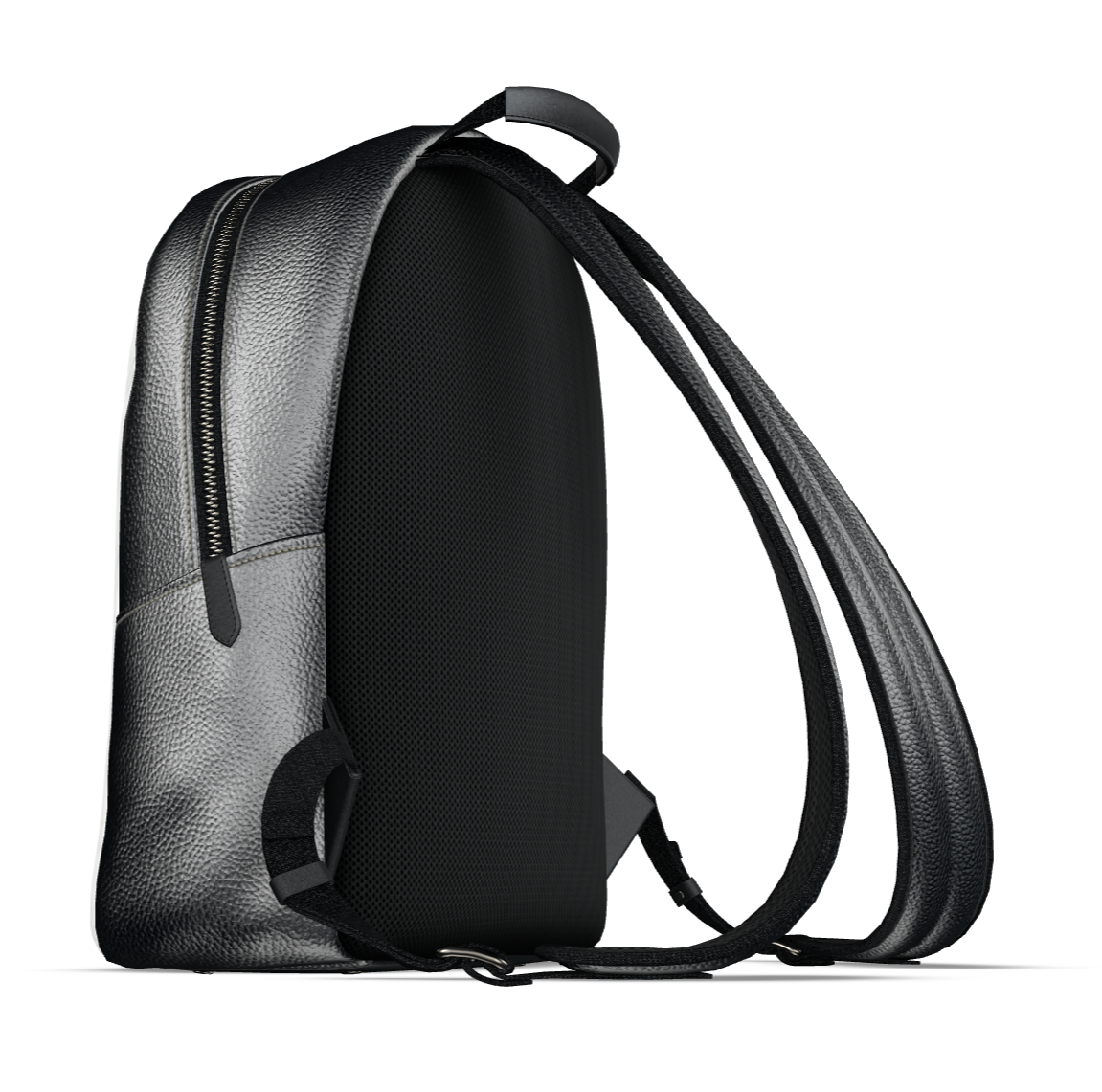 SingularityZ RadiantOrigin White | RadiantOrigin White Leather BackPack